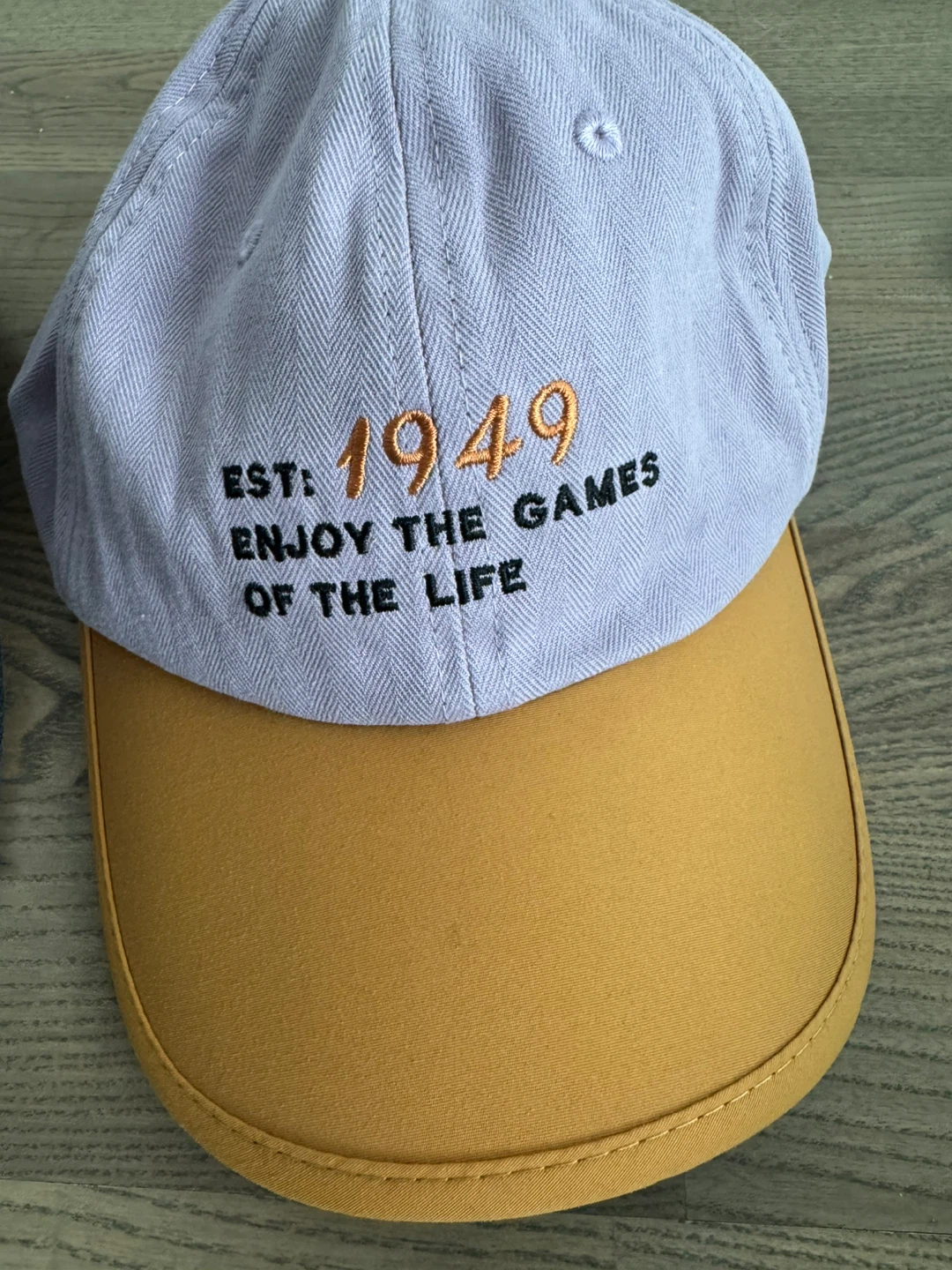 Two-Tone Embroidered Baseball Cap - photo 3