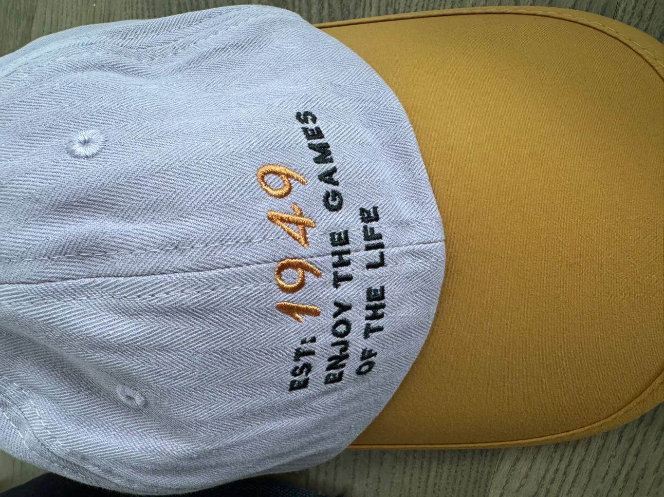 Two-Tone Embroidered Baseball Cap - photo 4
