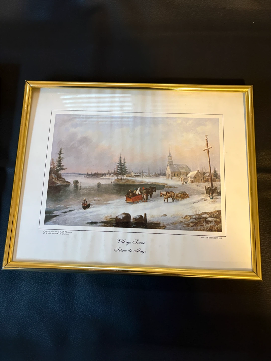 3 Cornelius Krieghoff Framed Art Prints - photo 2