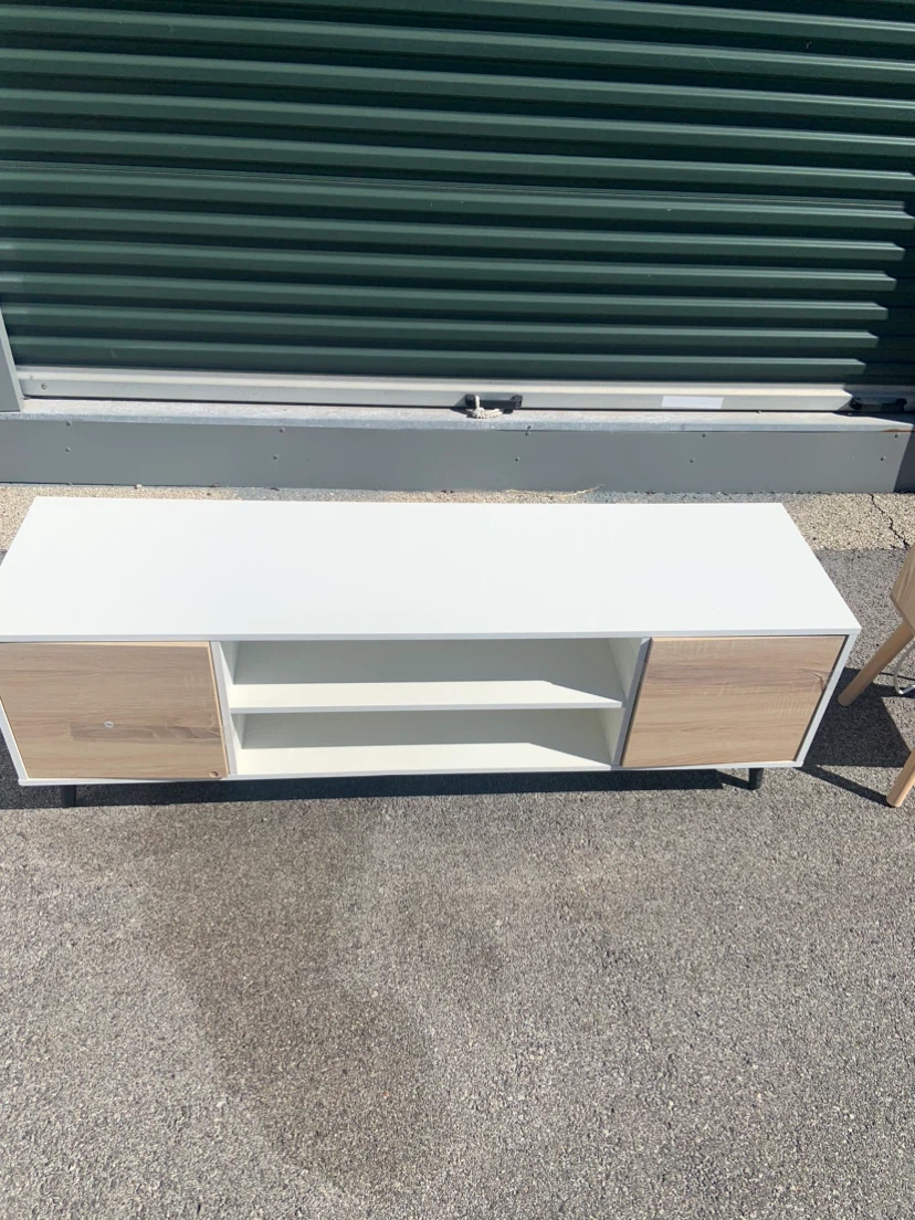 Modern Bedside Table with Power Outlet - photo 4