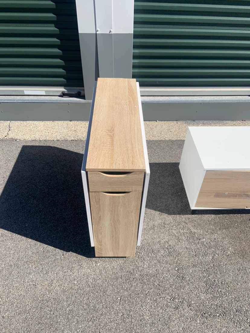Modern Bedside Table with Power Outlet - photo 5