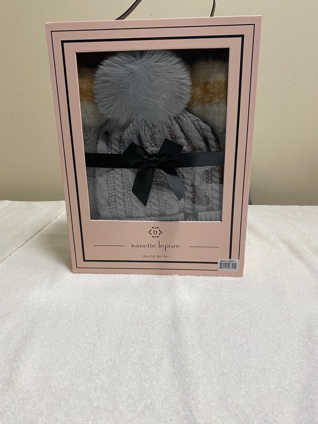 Nanette Lepore Scarf and Hat Set
