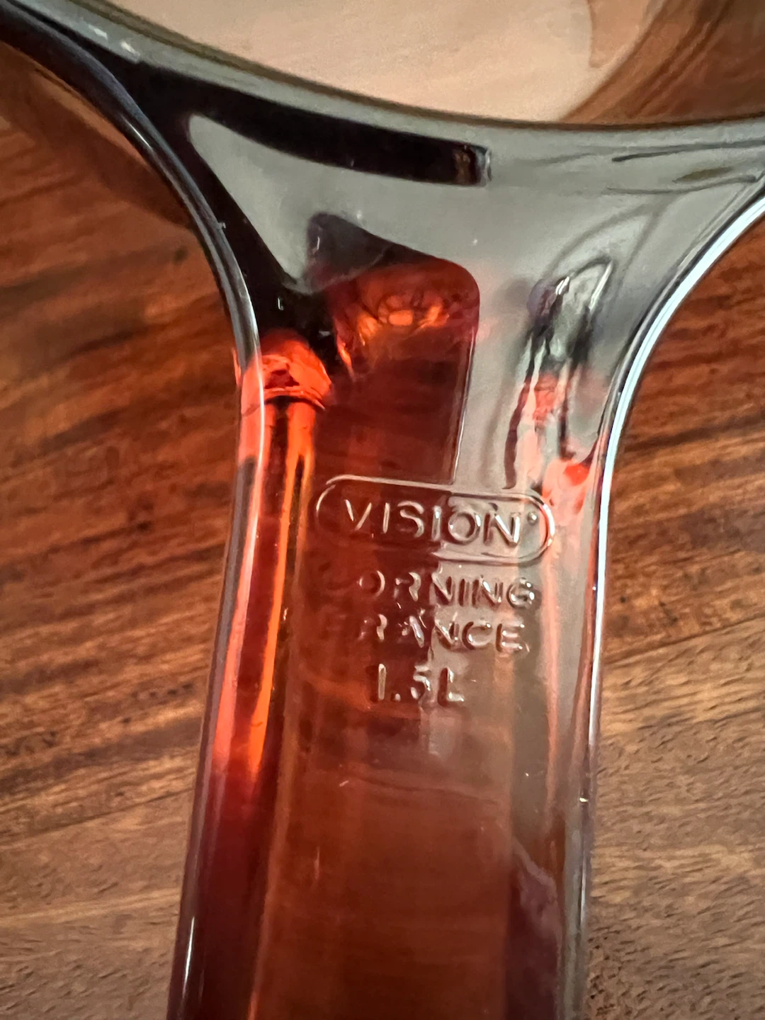 Vintage Visions Amber Glass Double Boiler Set - photo 4
