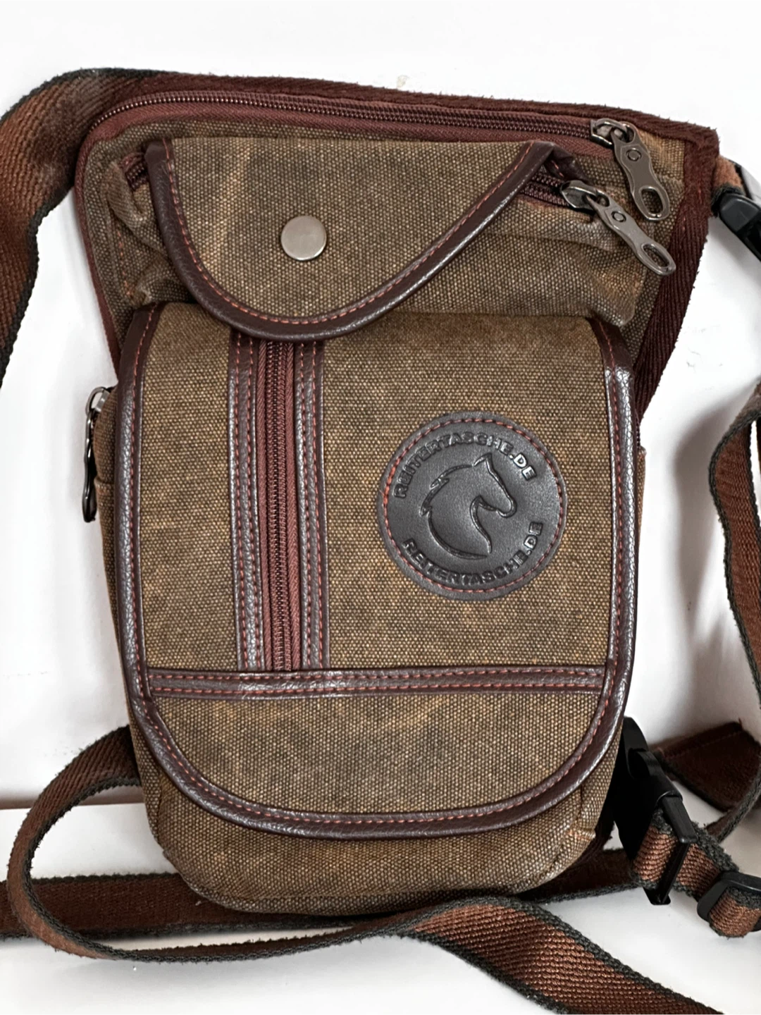 Reitertasche Canvas Drop Leg Bag