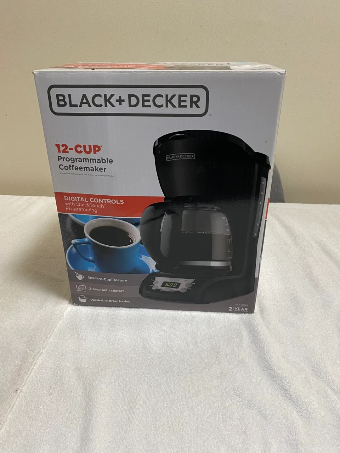 Black+Decker 12-Cup Programmable Coffeemaker