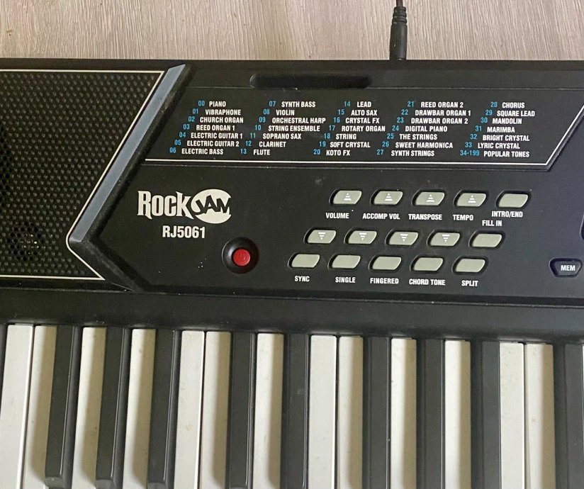 RockJam RJ5061 Electronic Keyboard - photo 3