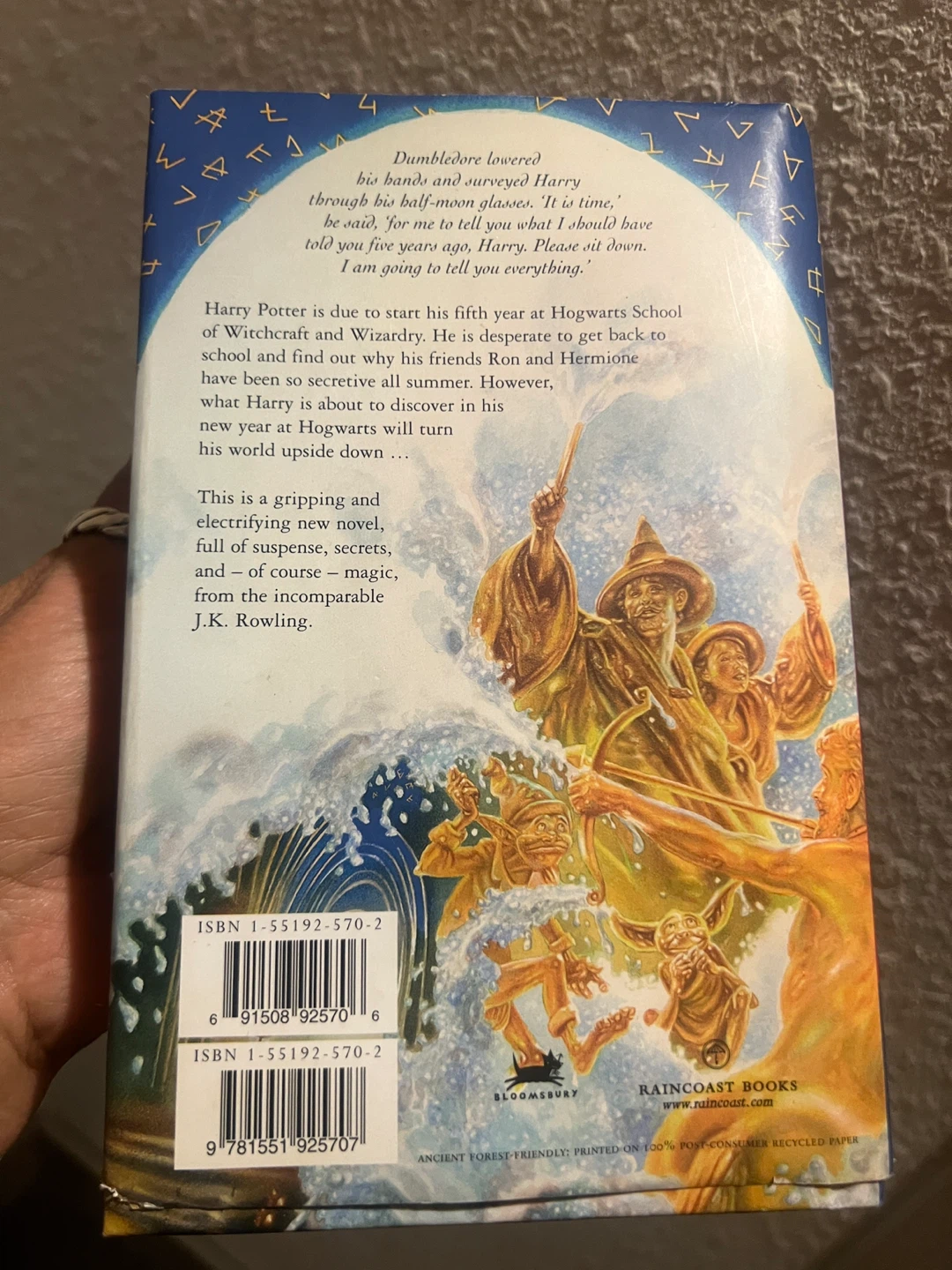 Harry Potter and the Order of the Phoenix Hardcover - photo 2