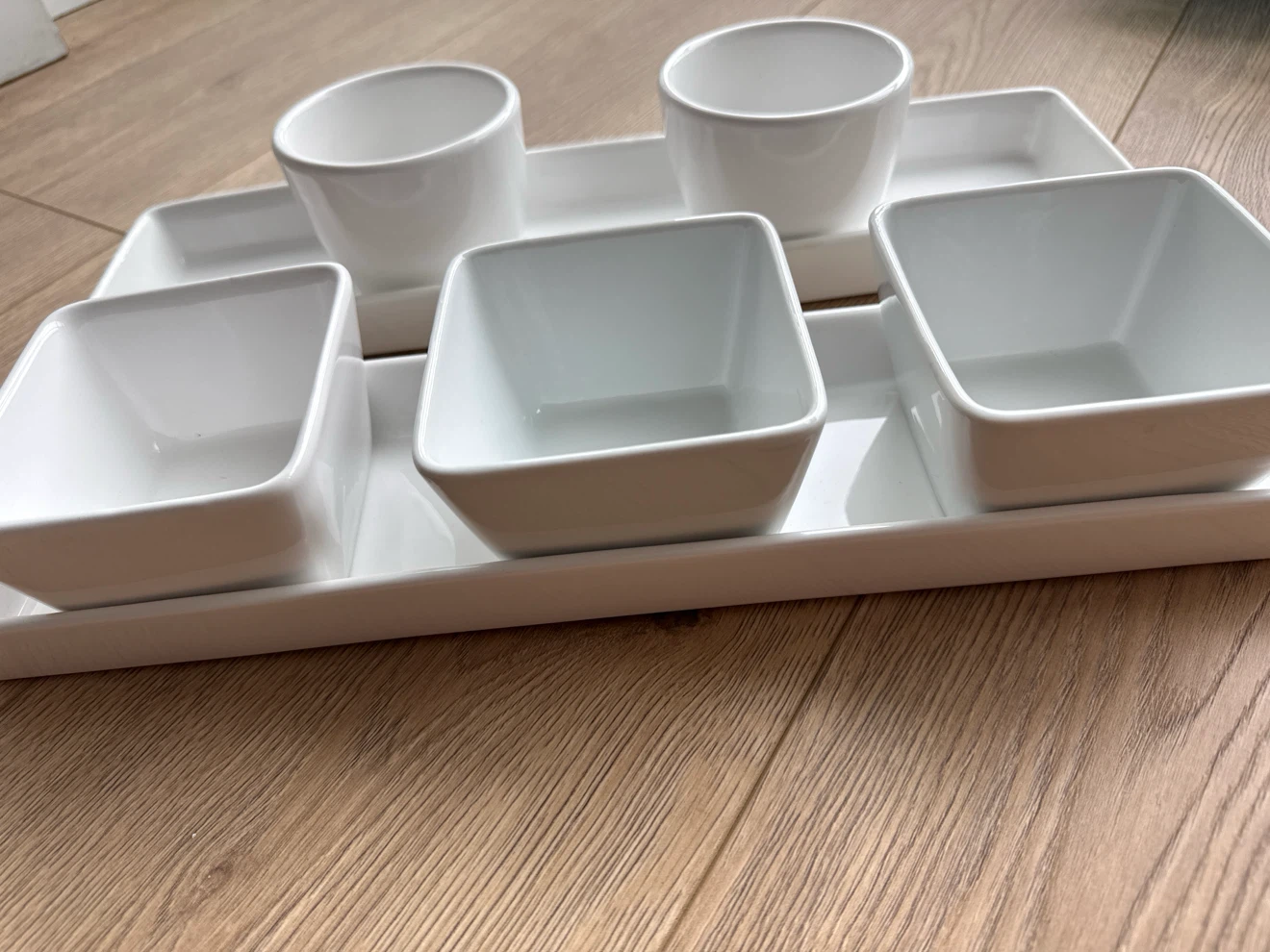 White Porcelain Serving Set - photo 3