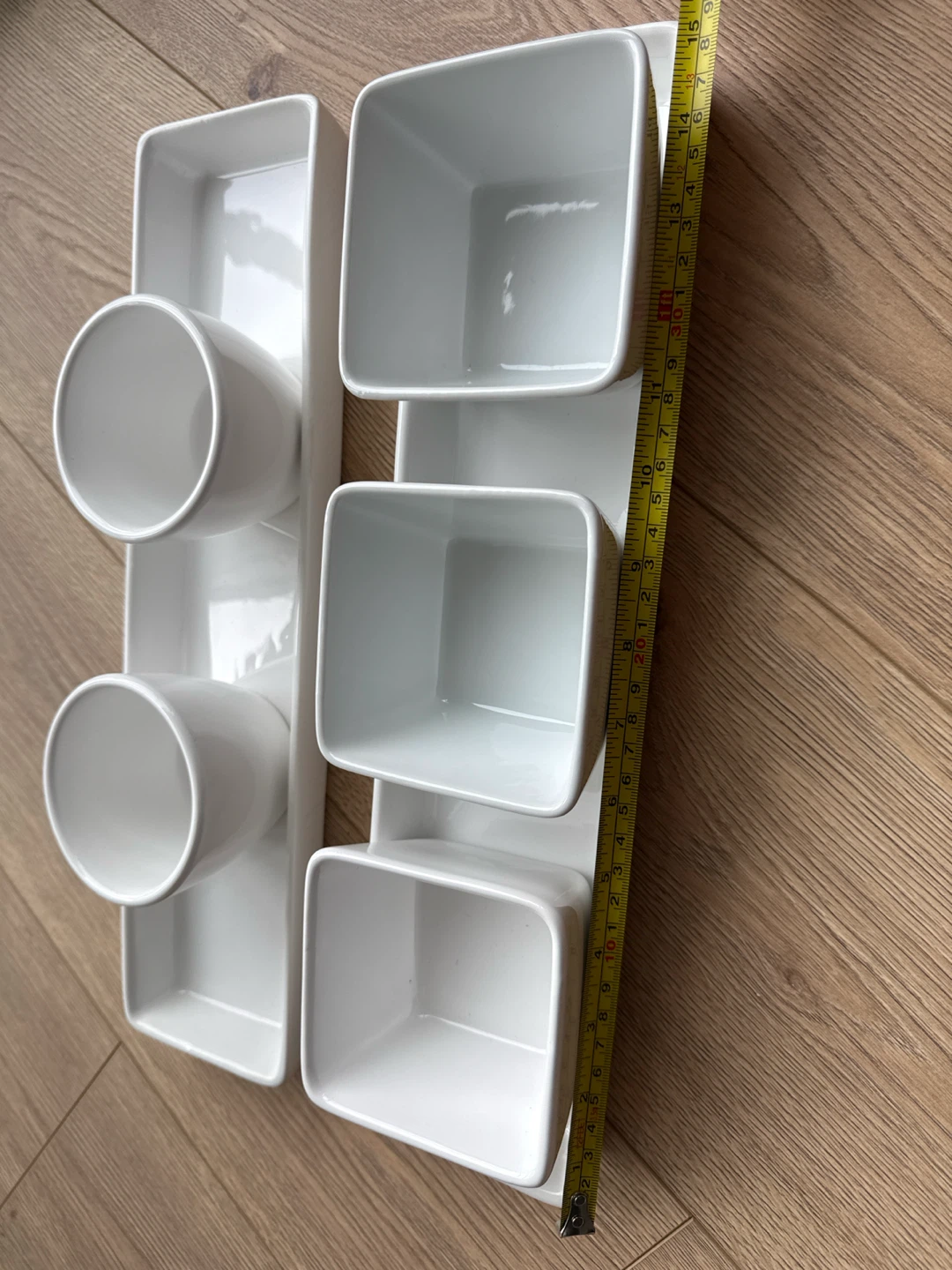 White Porcelain Serving Set - photo 4