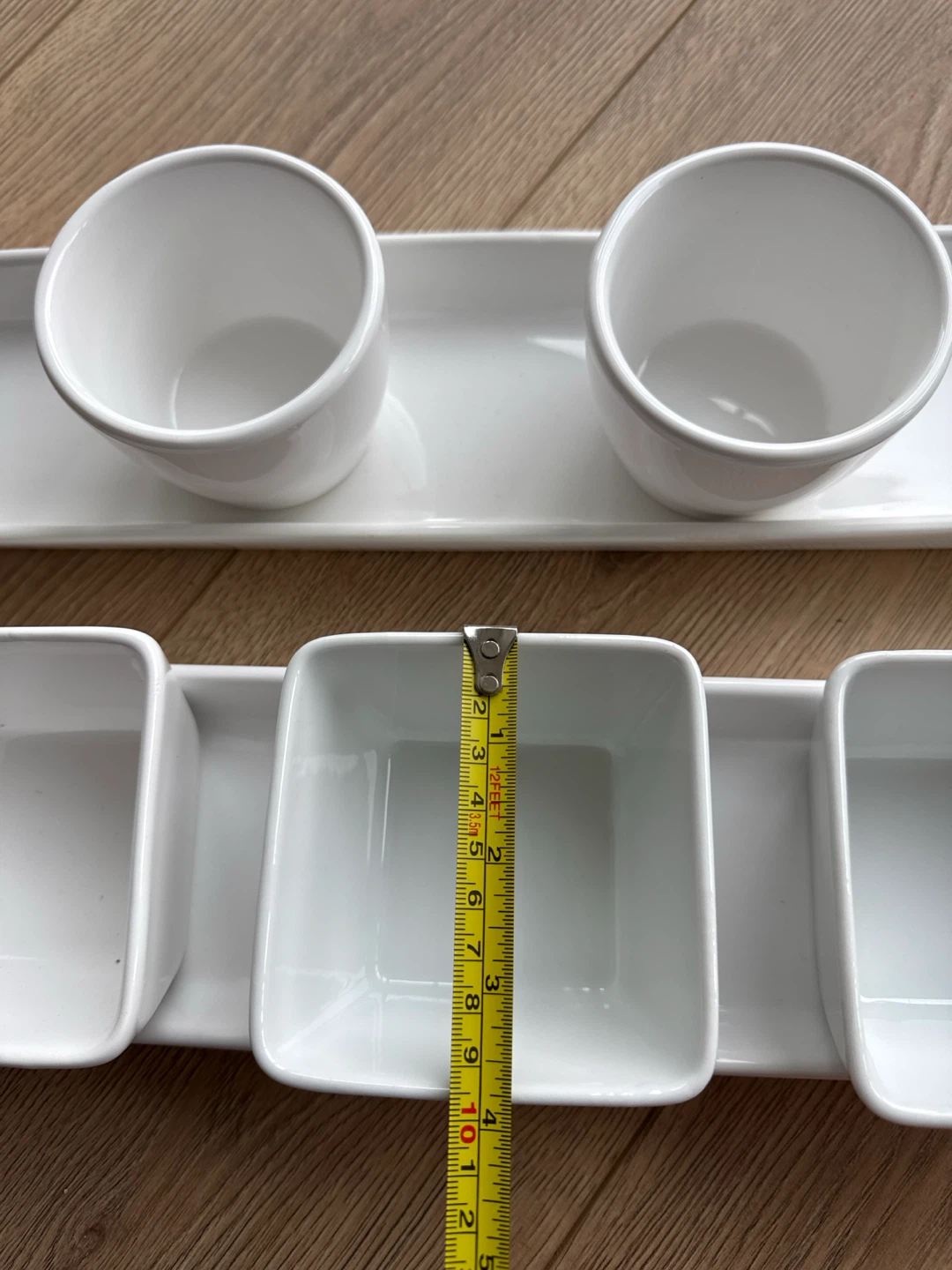 White Porcelain Serving Set - photo 5