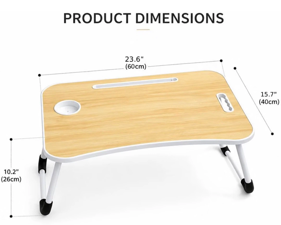 Foldable Laptop Bed Desk - photo 2