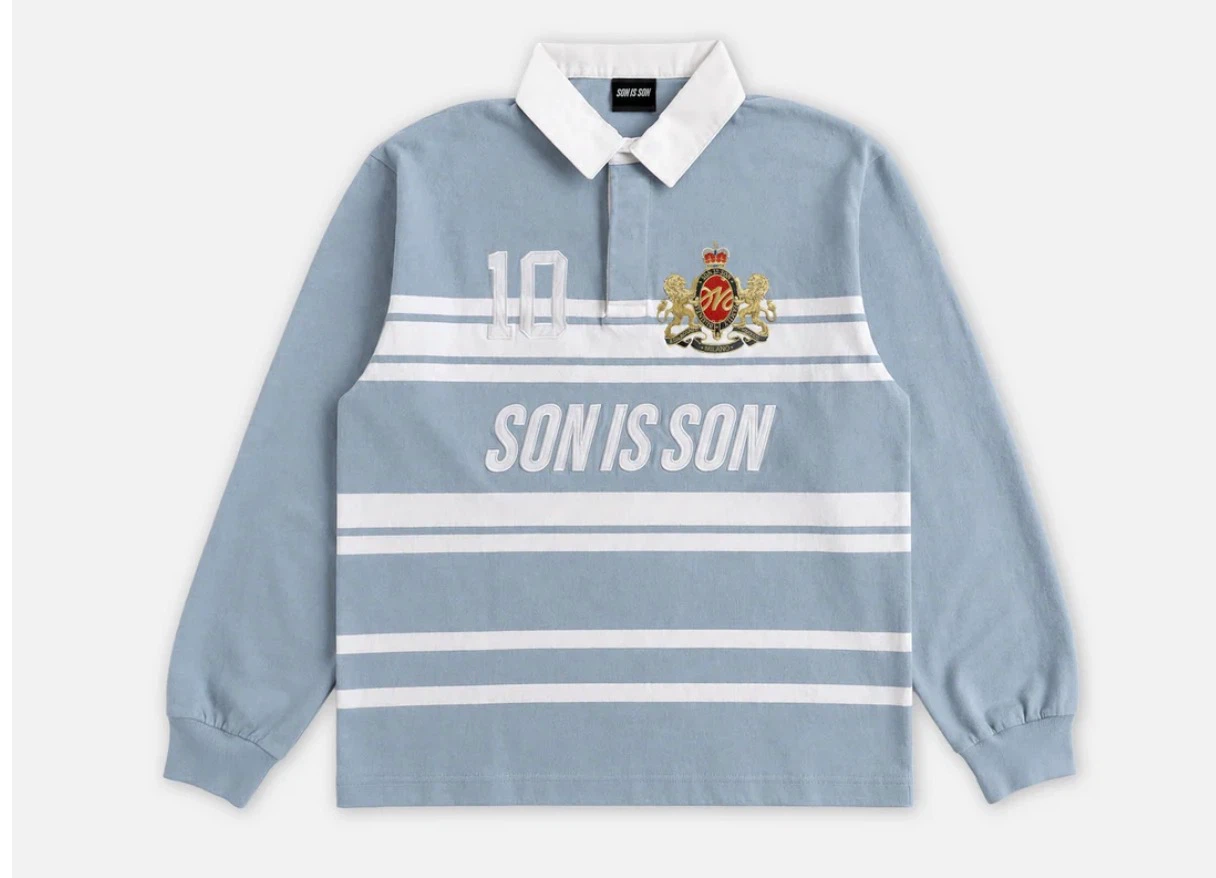 Son Is Son Long-Sleeve Polo Shirt