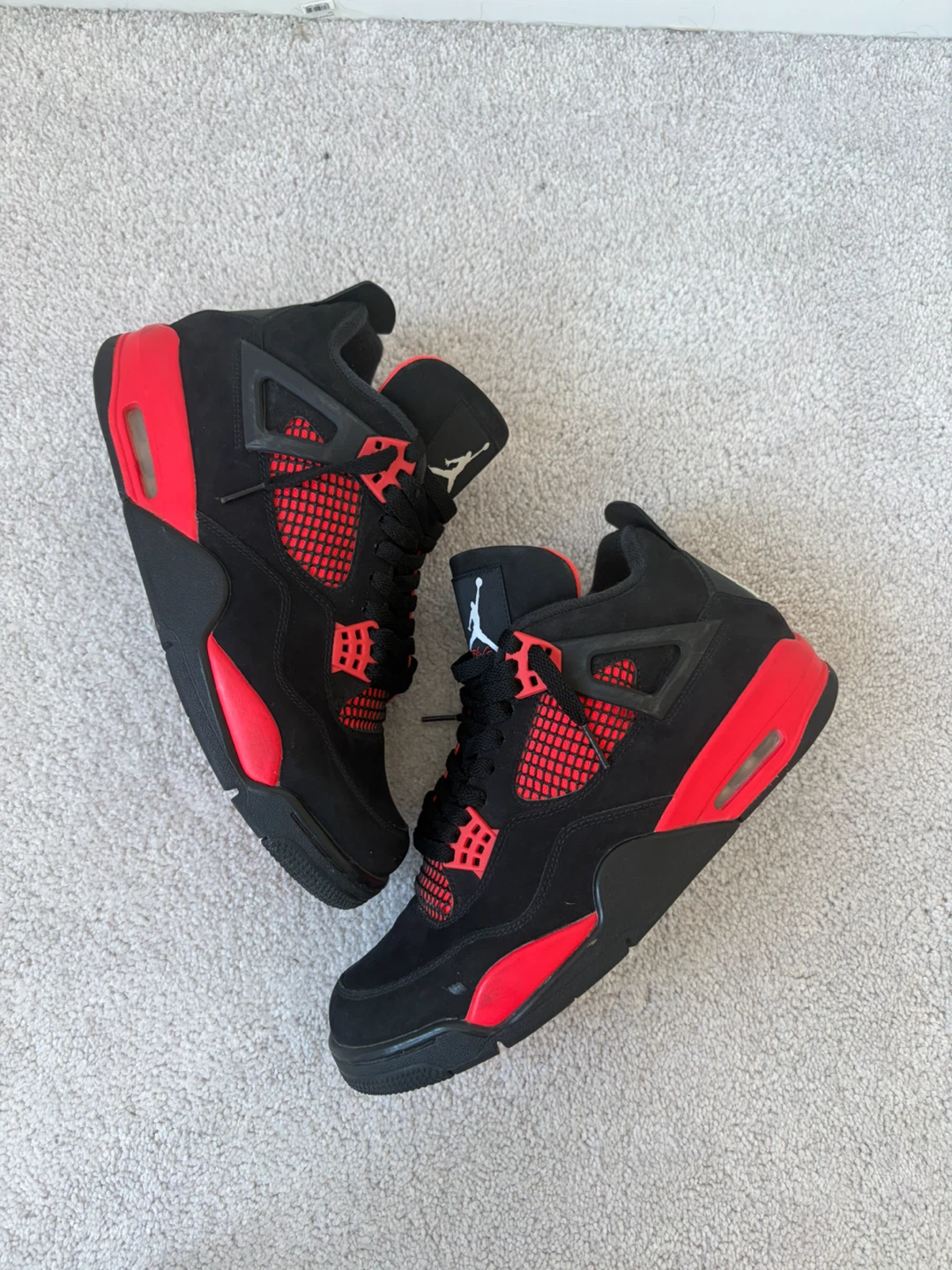 Nike Air Jordan 4 Retro Red Thunder - Size 11 US - No box - photo 3