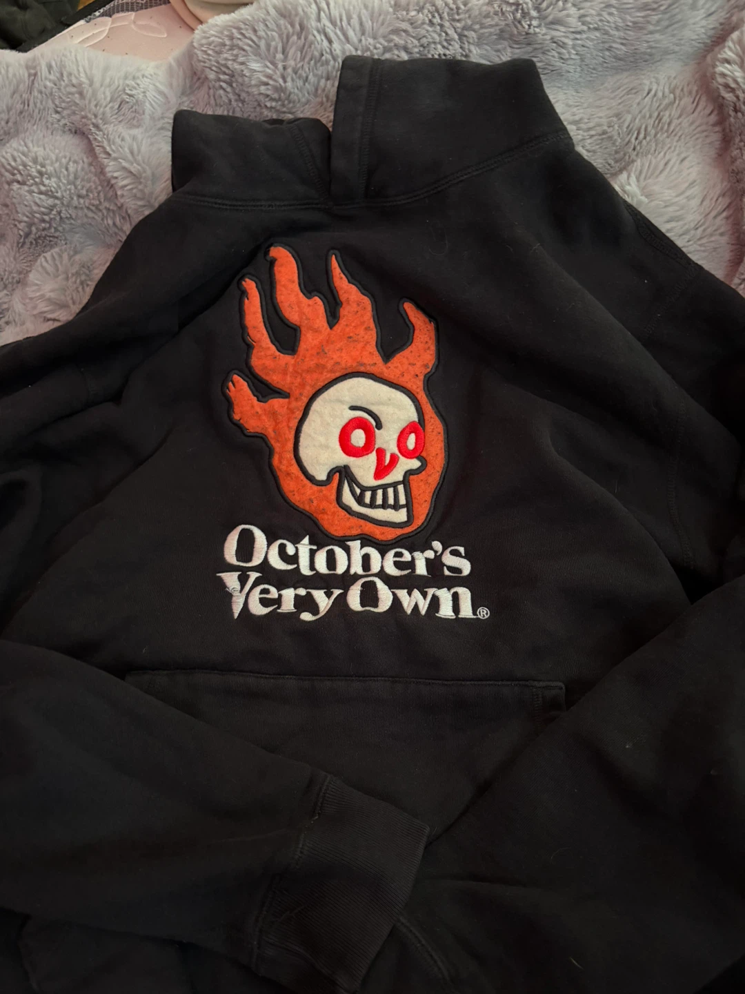 OVO October's Very Own Skull Hoodie - Black