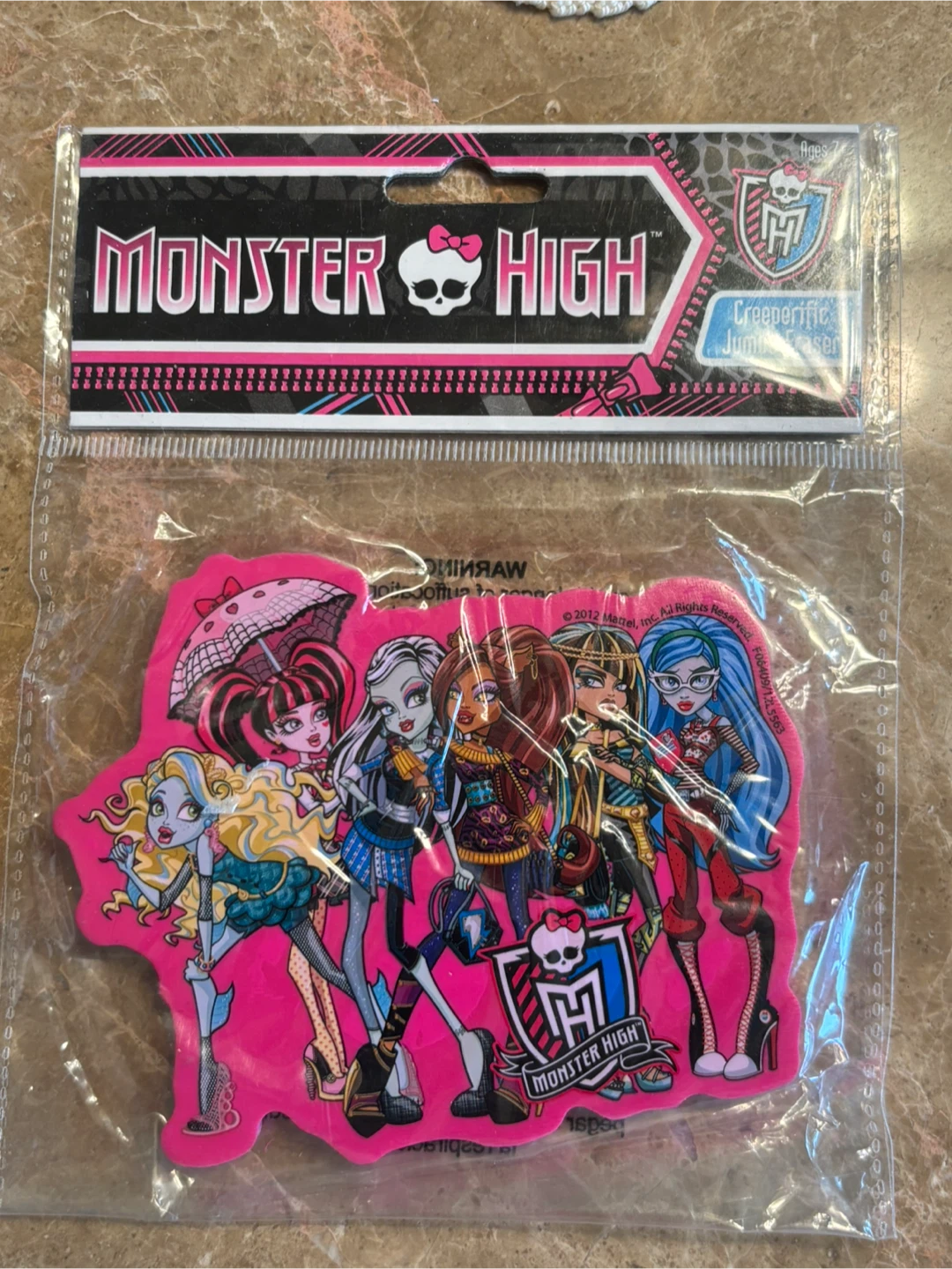 Monster high eraser new