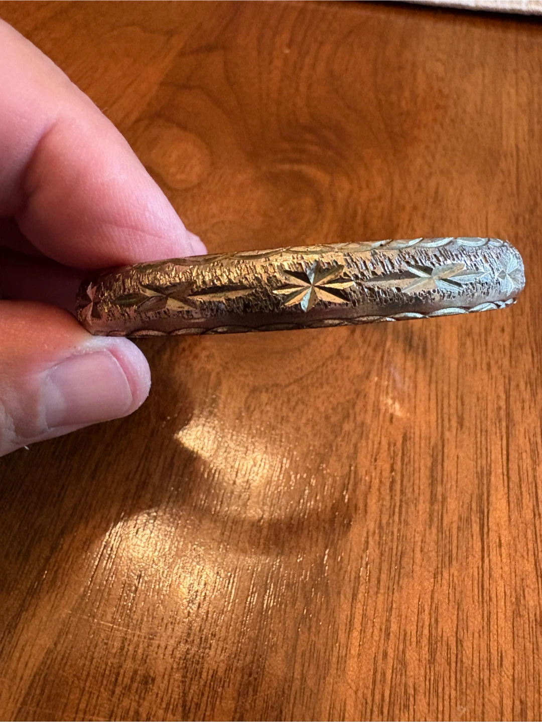 Vintage Sterling Silver Bangle - photo 2