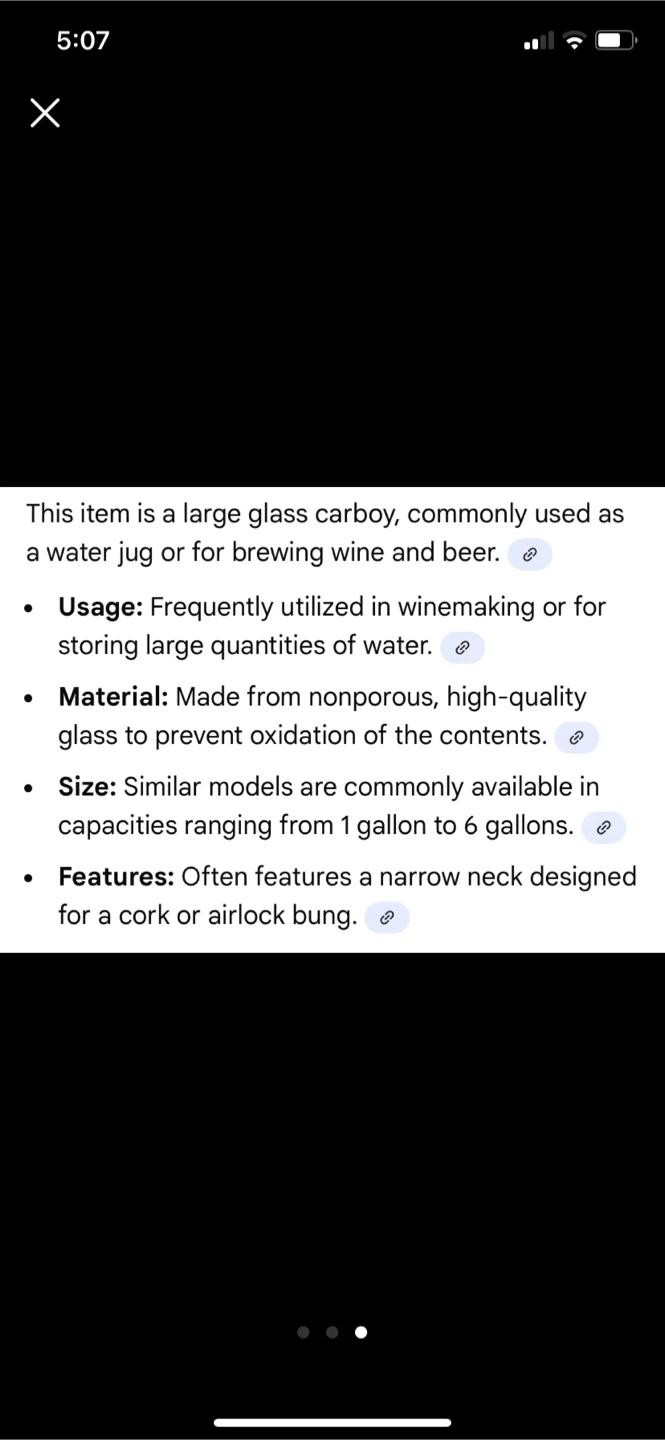 6x 5-Gallon Carboys/glass jugs for home brewing beer or wine! - photo 4