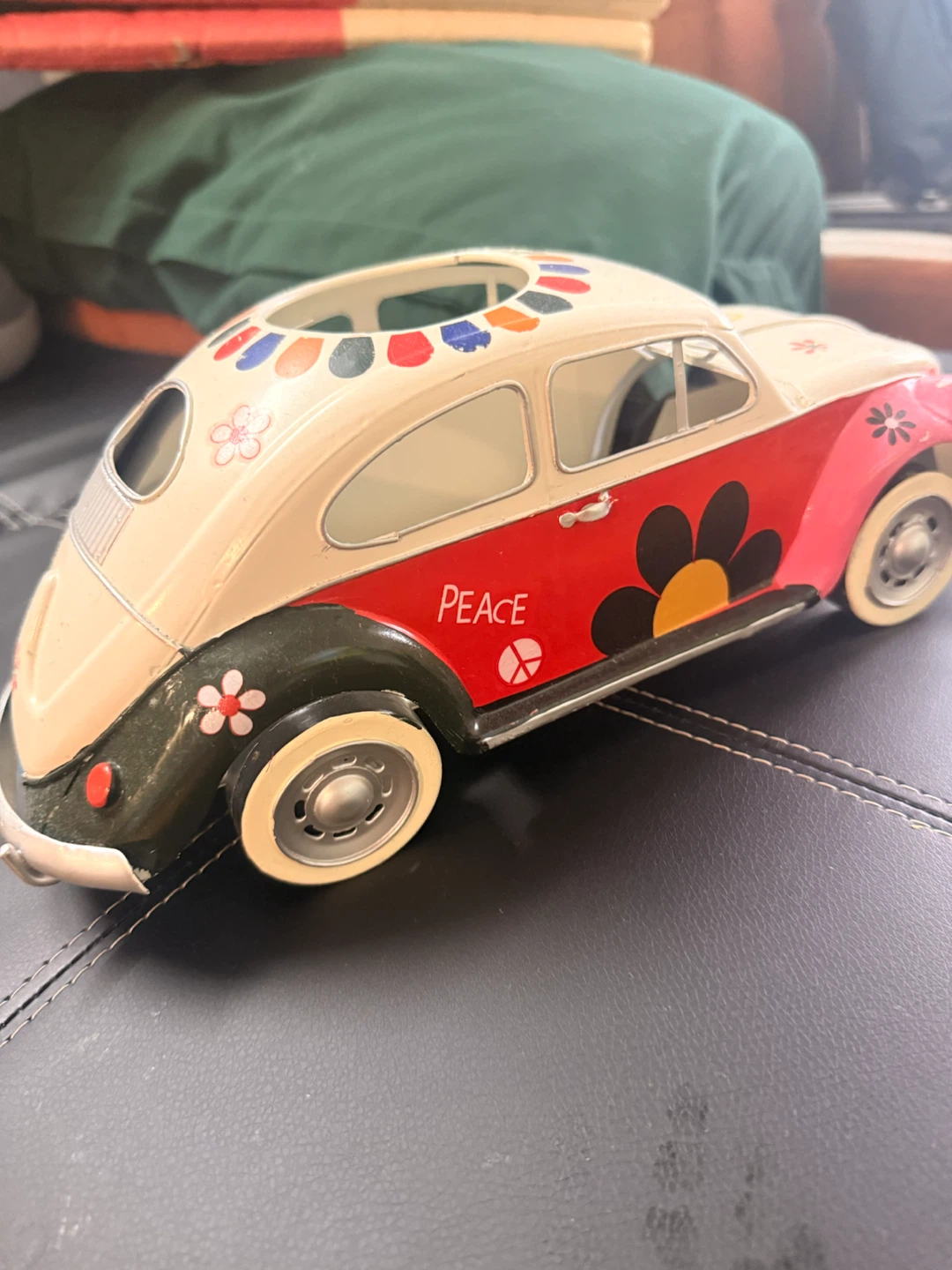 Vintage style metal car tissue holder - photo 4