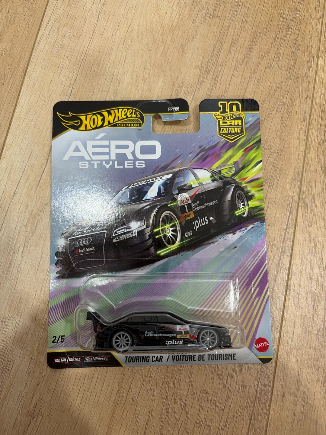 Hot Wheels Premium Aero Styles Audi Touring Car
