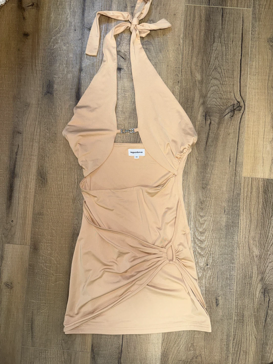 Superdown Tan Cutout Mini Dress XS - photo 3