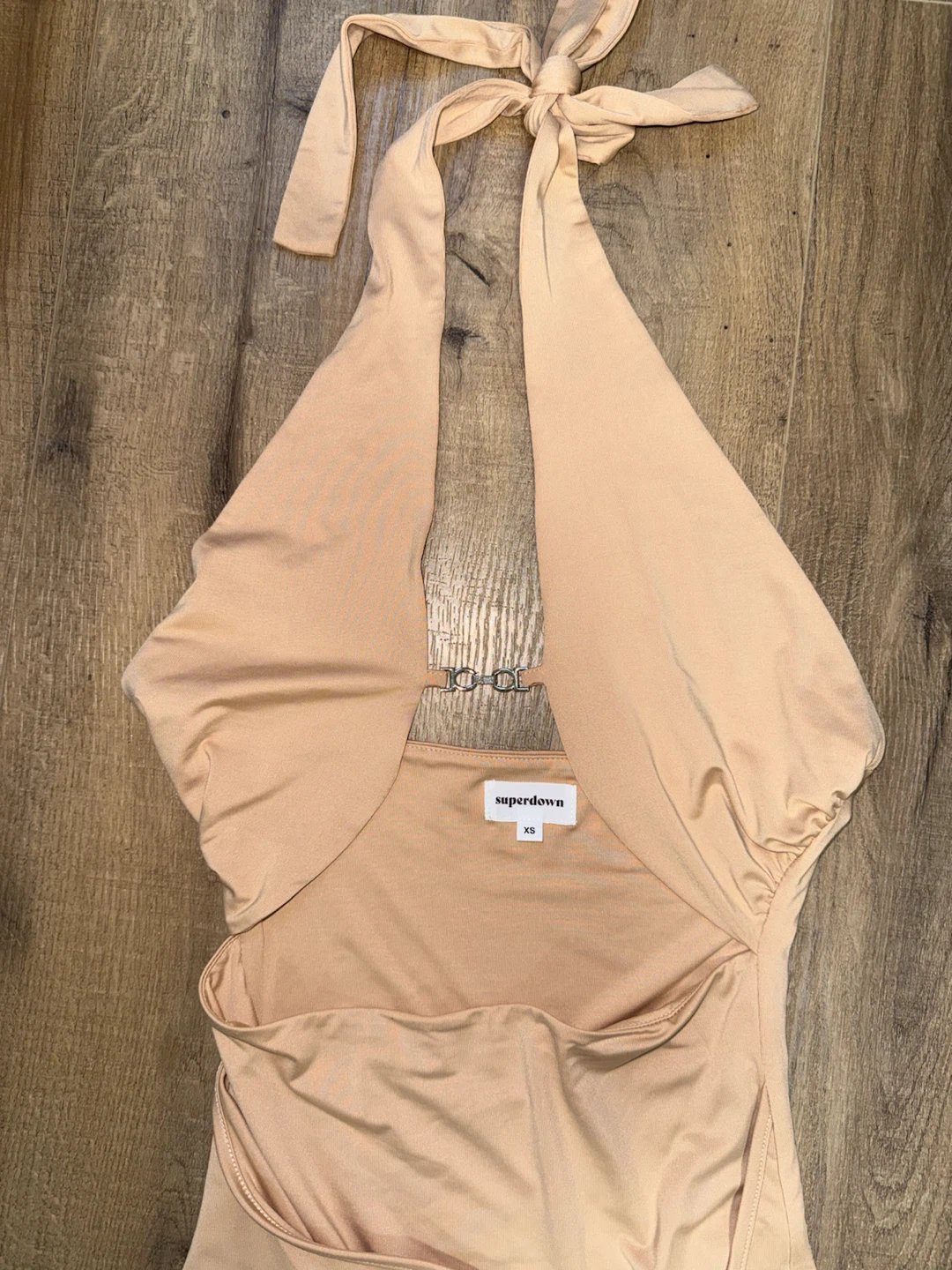 Superdown Tan Cutout Mini Dress XS - photo 4