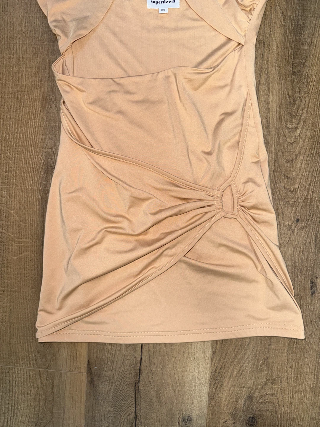 Superdown Tan Cutout Mini Dress XS - photo 5