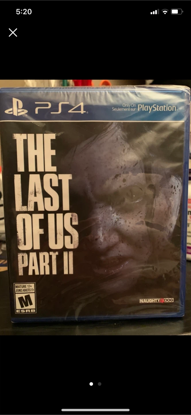 THE LAST OF US PART II for PS4,BRAND NEW,sealed,never opened