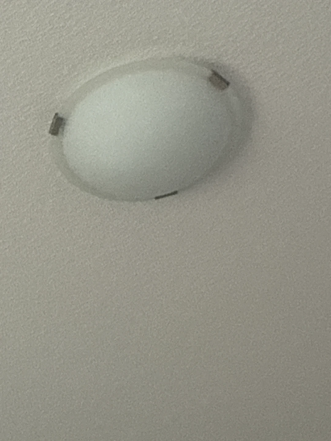 10 pc White Glass Flush Mount Ceiling Light used for 8 months