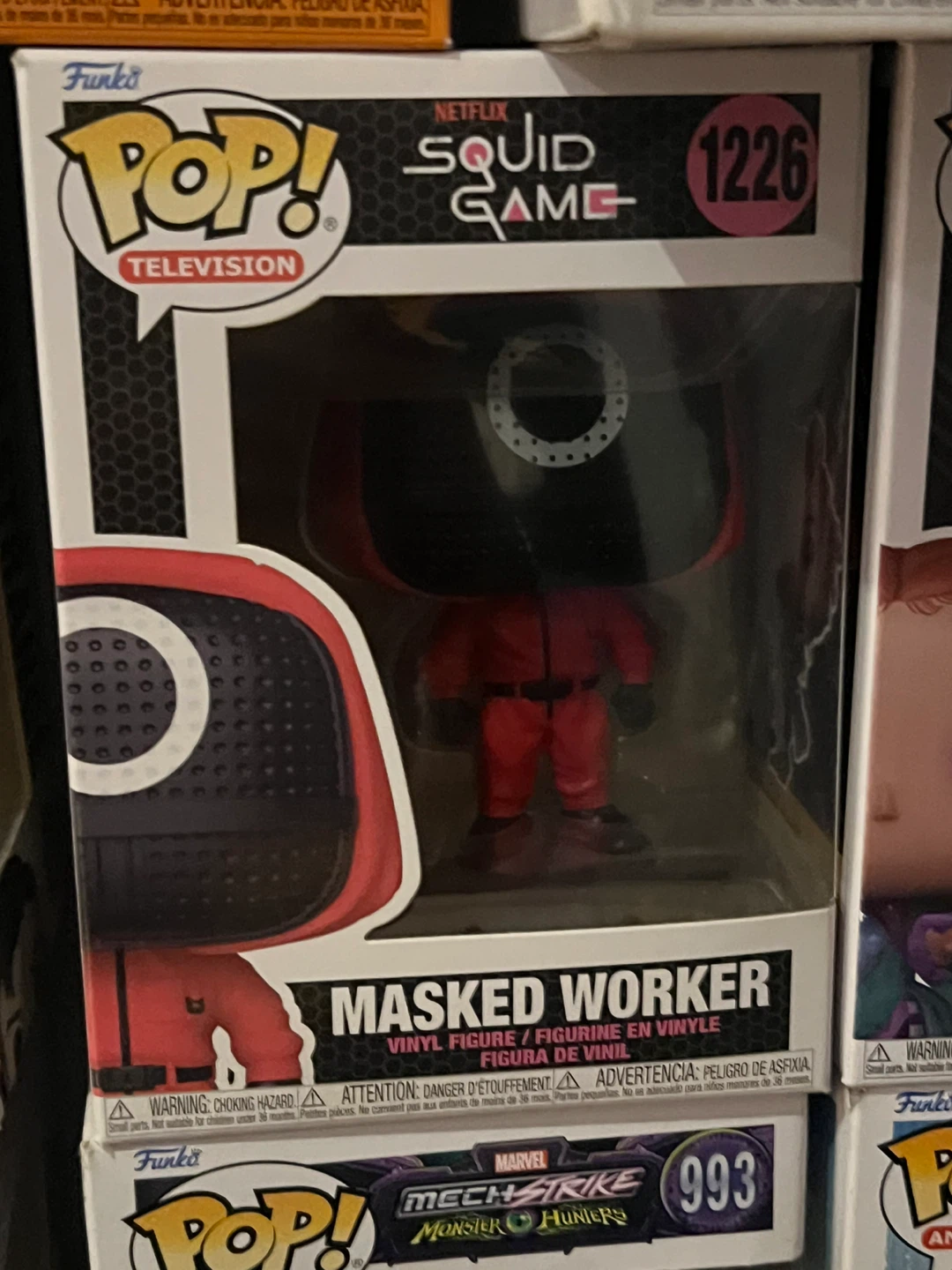 Funko Pop Netflix Squid Game Masked Worker 1226