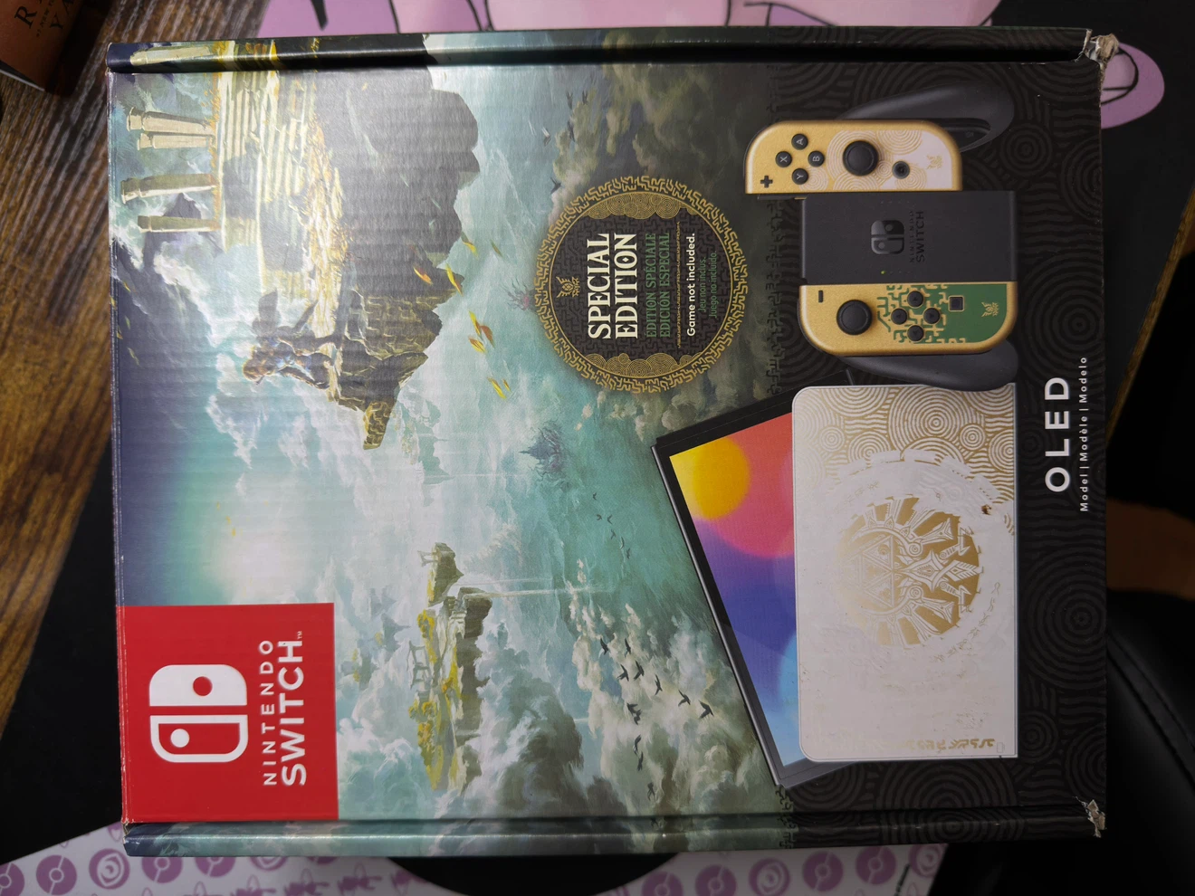 Nintendo Switch OLED The Legend of Zelda Special Edition - photo 5