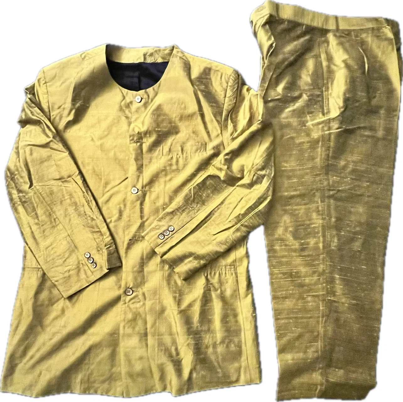 IM Gold Silk Menswear Set - photo 5