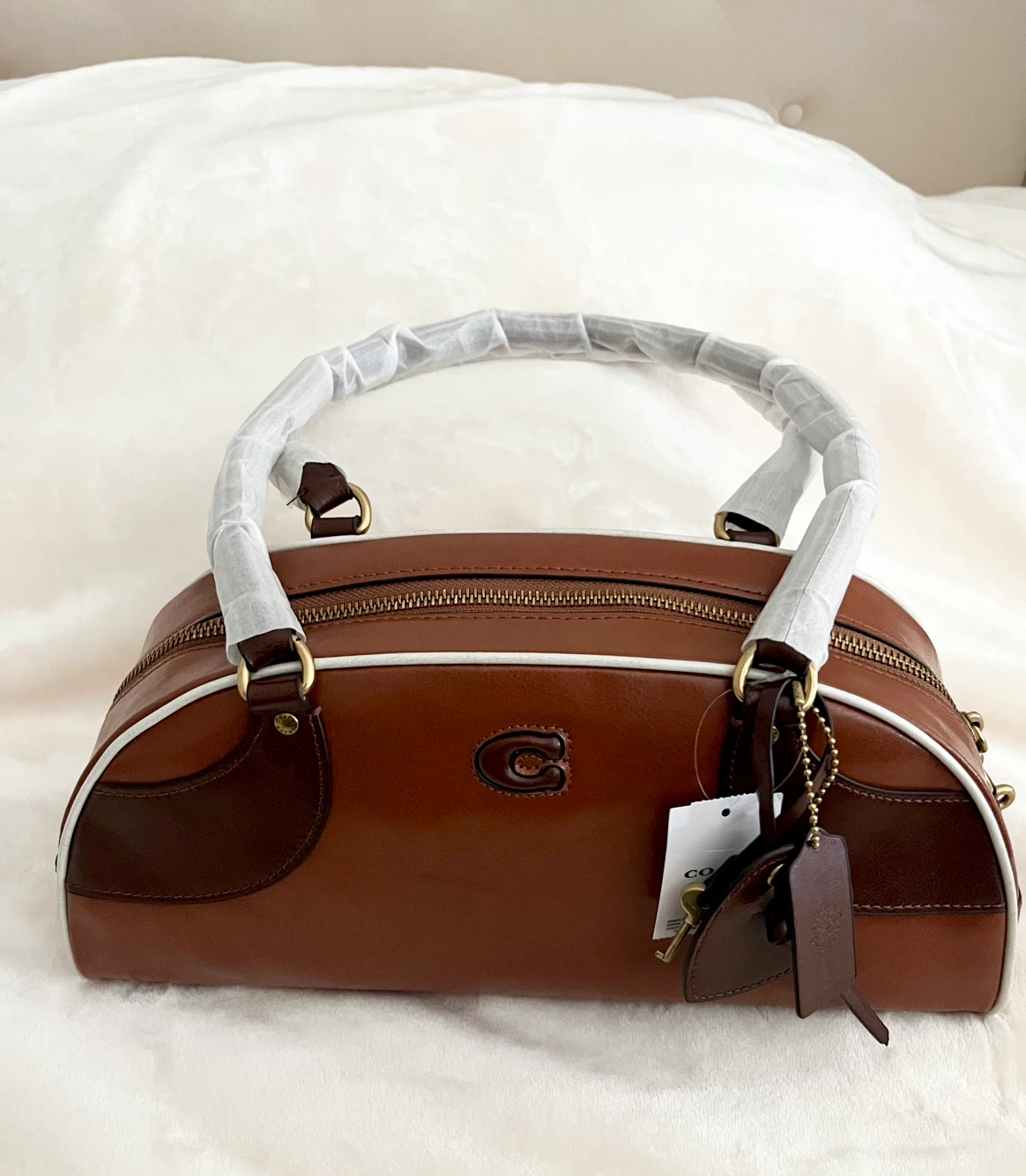 Coachtopia Brown Bowling Shoulder Bag