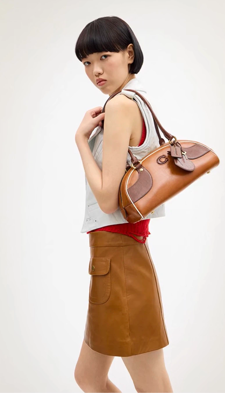 Coachtopia Brown Bowling Shoulder Bag - photo 5