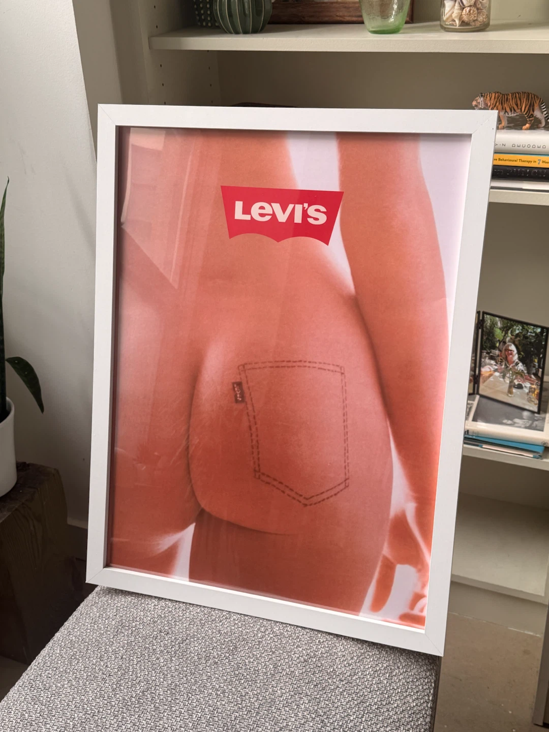 Framed Levi's Promotional Art - photo 5