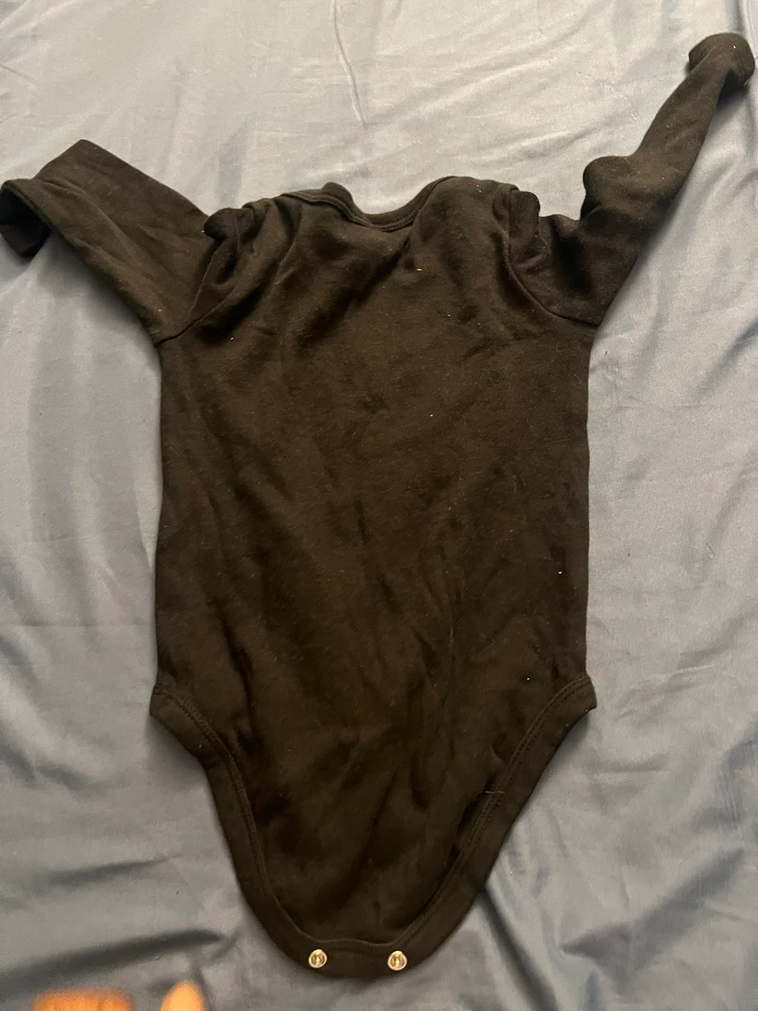 Gerber Baby Onesie Black Long Sleeve - photo 2
