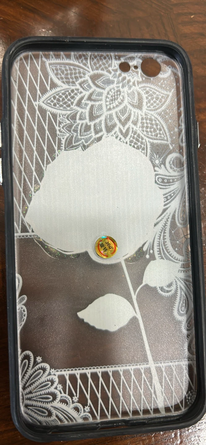 Floral pattern mobile phone case