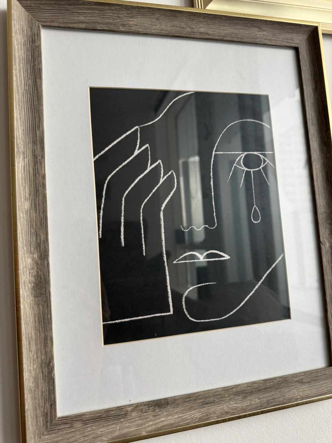 Italian wall art ( wood framed)
