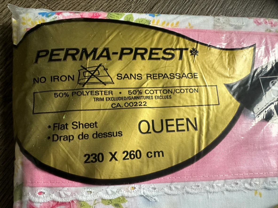 Simpsons Sears Queen Flat Sheet Floral - photo 2