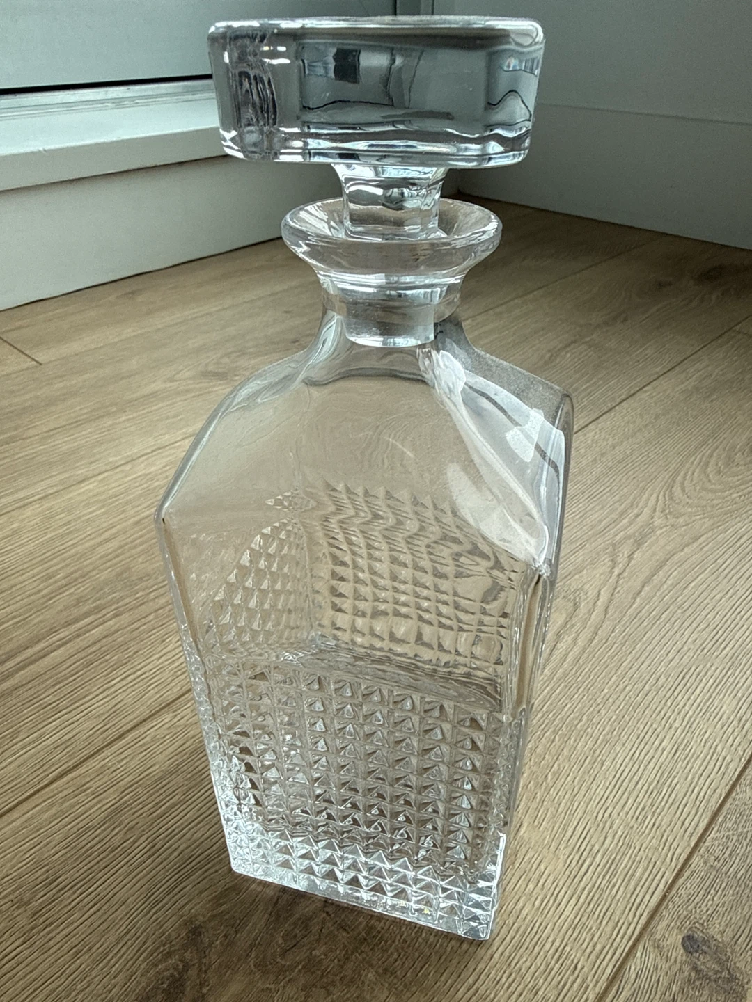 Clear Crystal Glass Decanter - photo 2