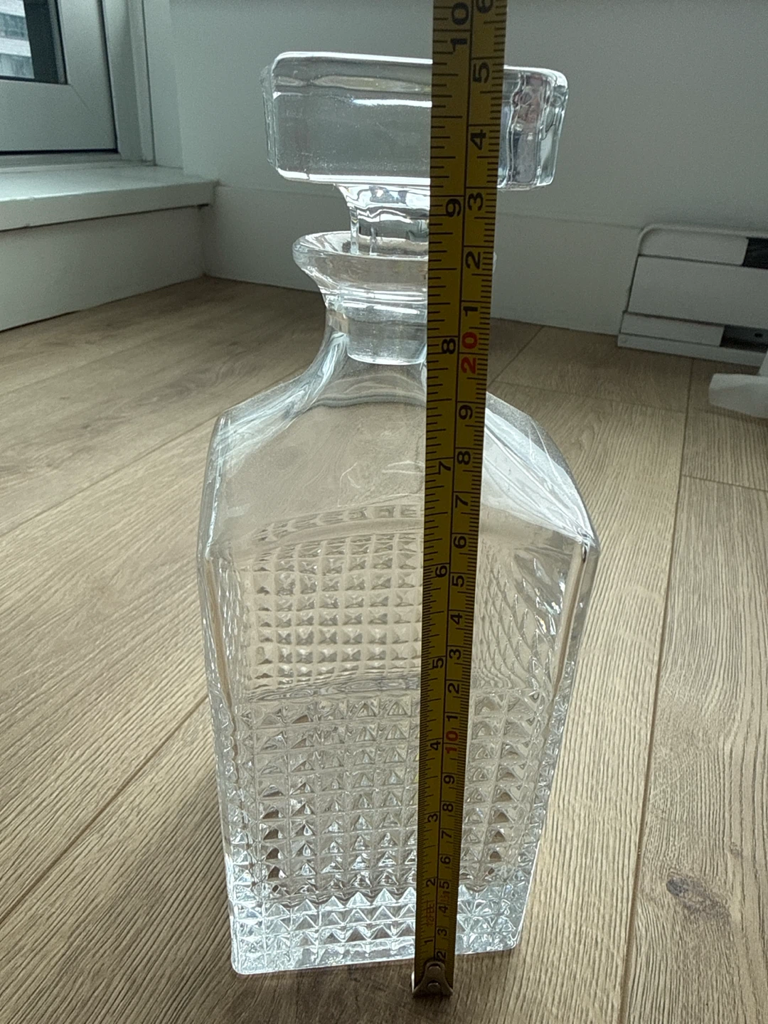 Clear Crystal Glass Decanter - photo 3