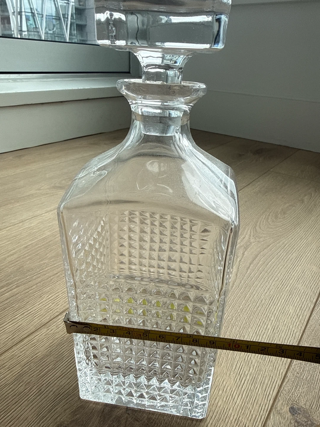 Clear Crystal Glass Decanter - photo 4