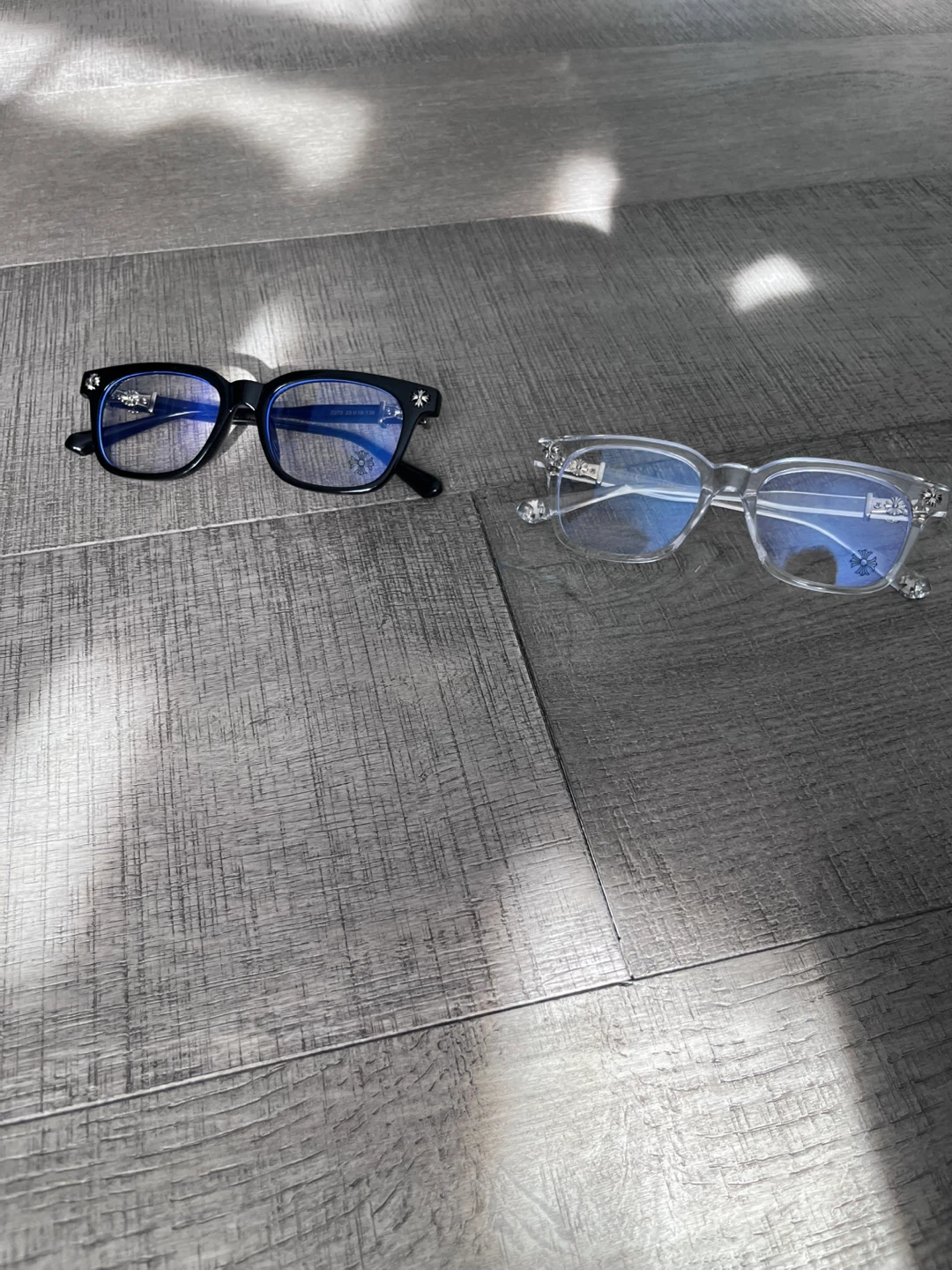 Chrome heart glasses - photo 2