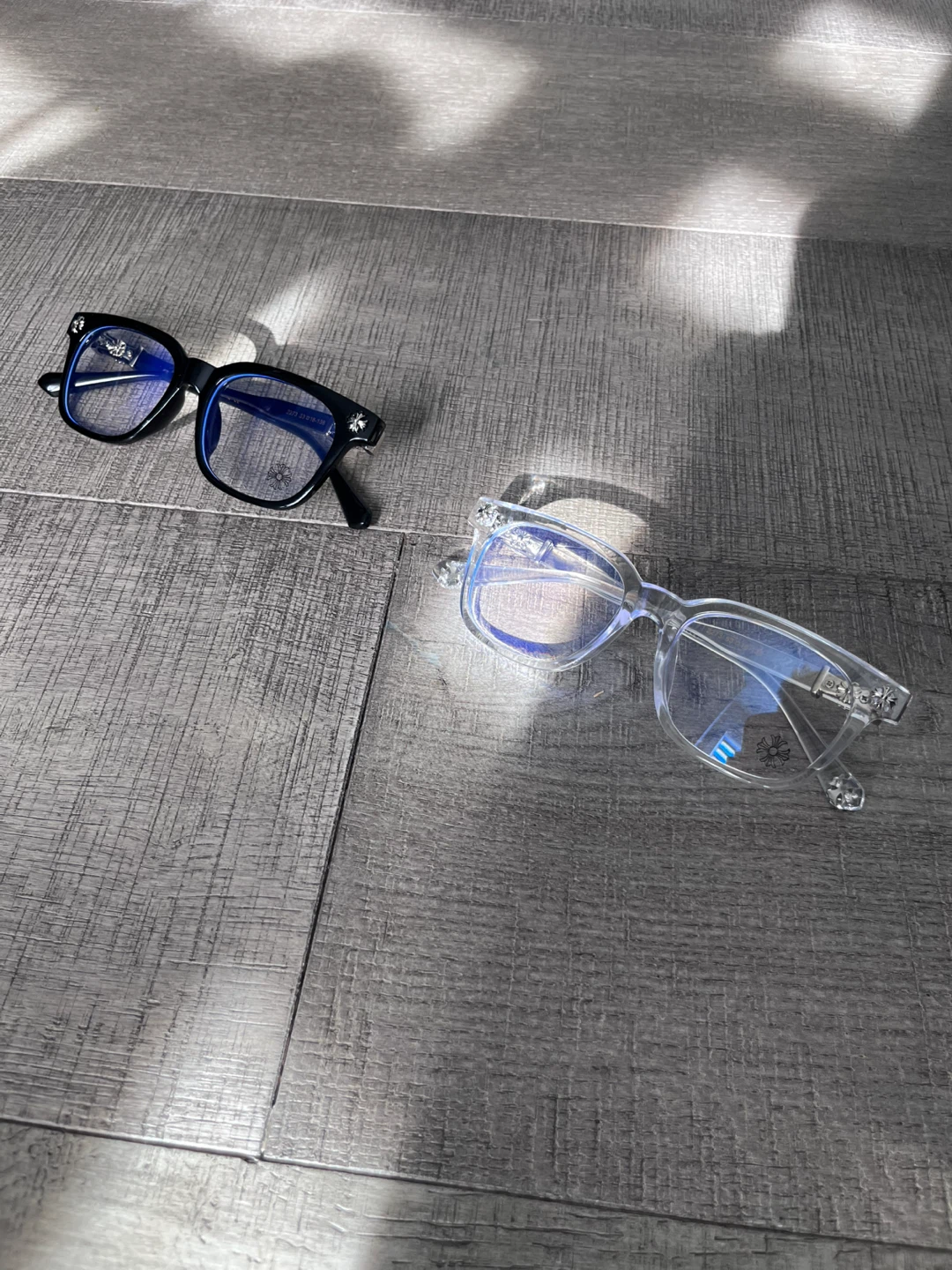 Chrome heart glasses - photo 3