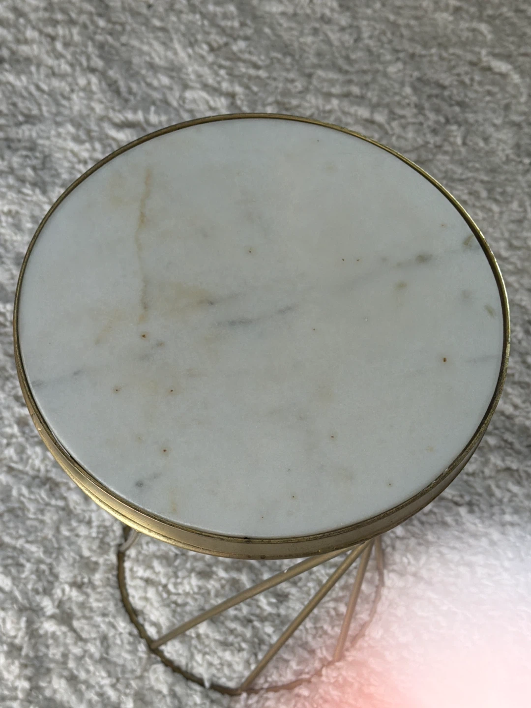 Marble Top Side Table - photo 2