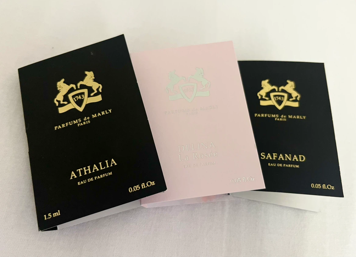 Parfums de Marly Sample Set - Athalia, Delina La Rosée, Safanad