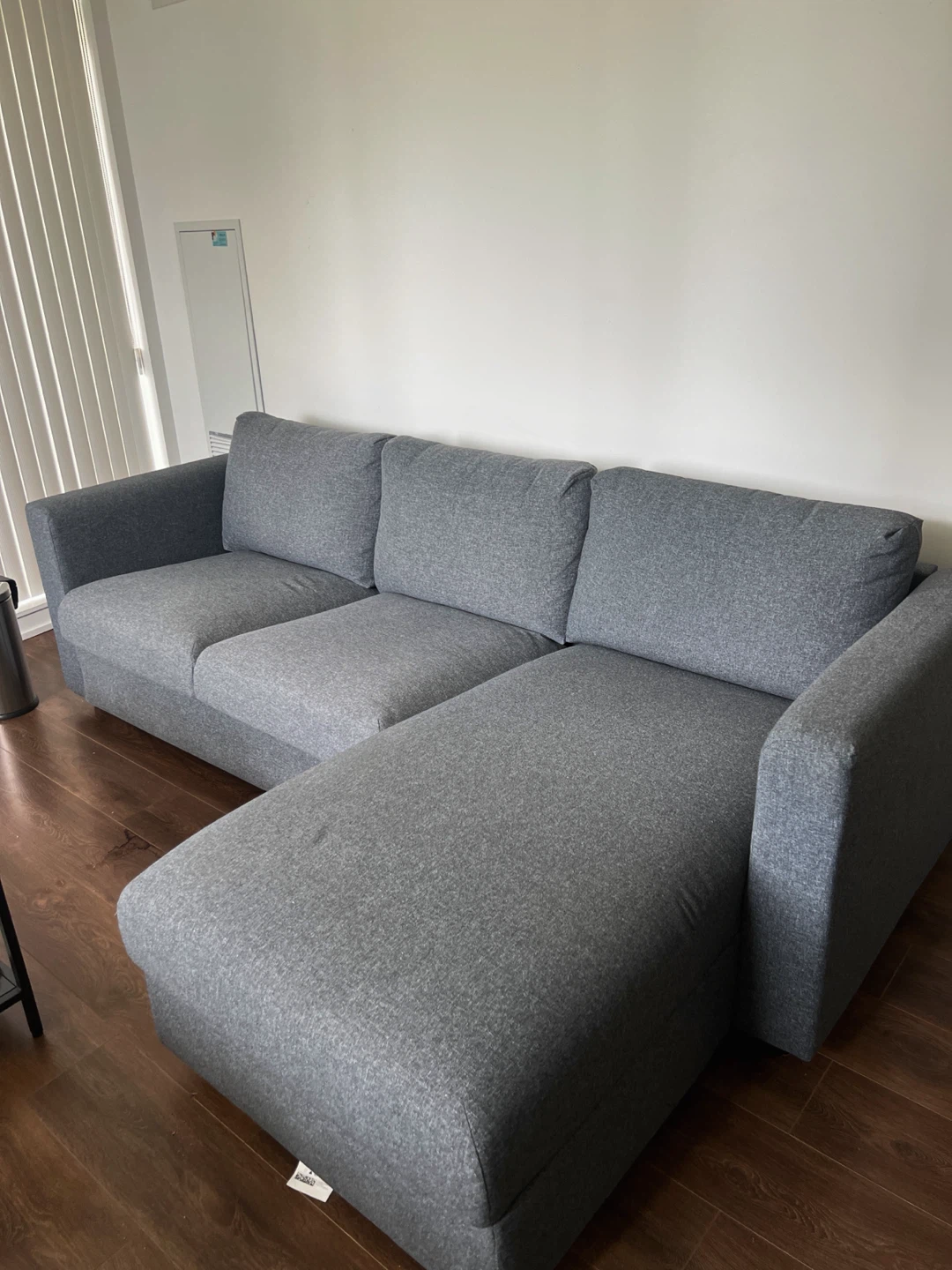IKEA FRIHETEN Corner Sofa-bed with Storage, Dark Grey
