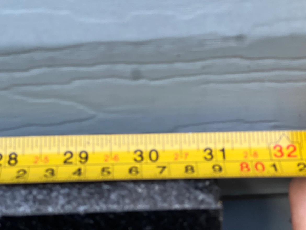 Black and white granite countertop slab - photo 5