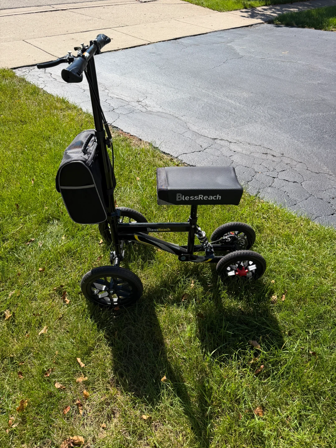 BlessReach All Terrain Knee Walker Scooter