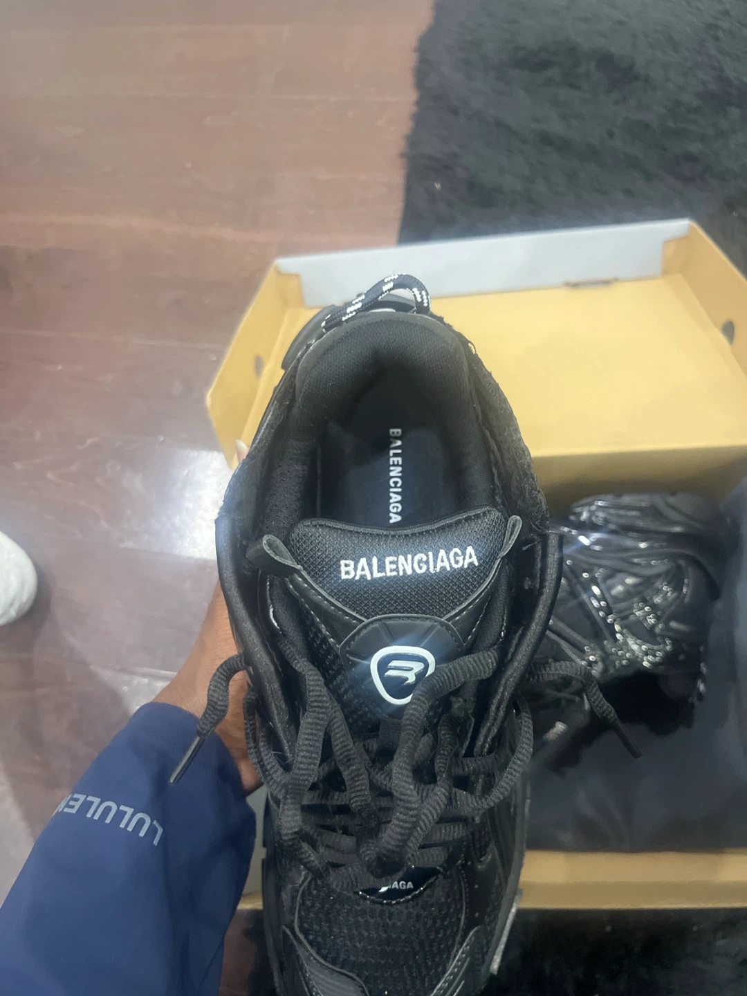 Balenciaga Runner Sneakers - Black - photo 4