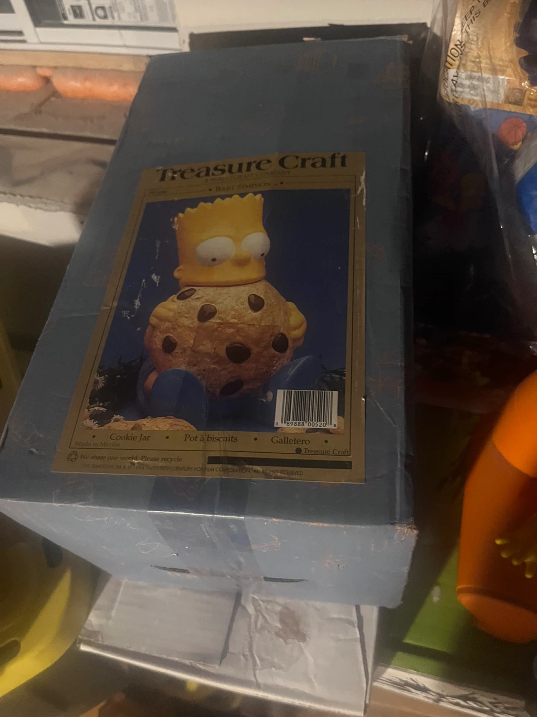 Treasure Craft Bart Simpson Cookie Jar